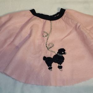Child poodle skirt